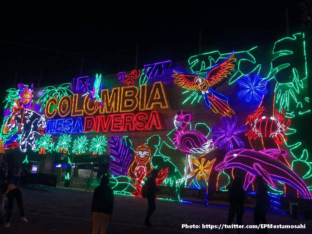 Los Alumbrados de Noël de Medellín